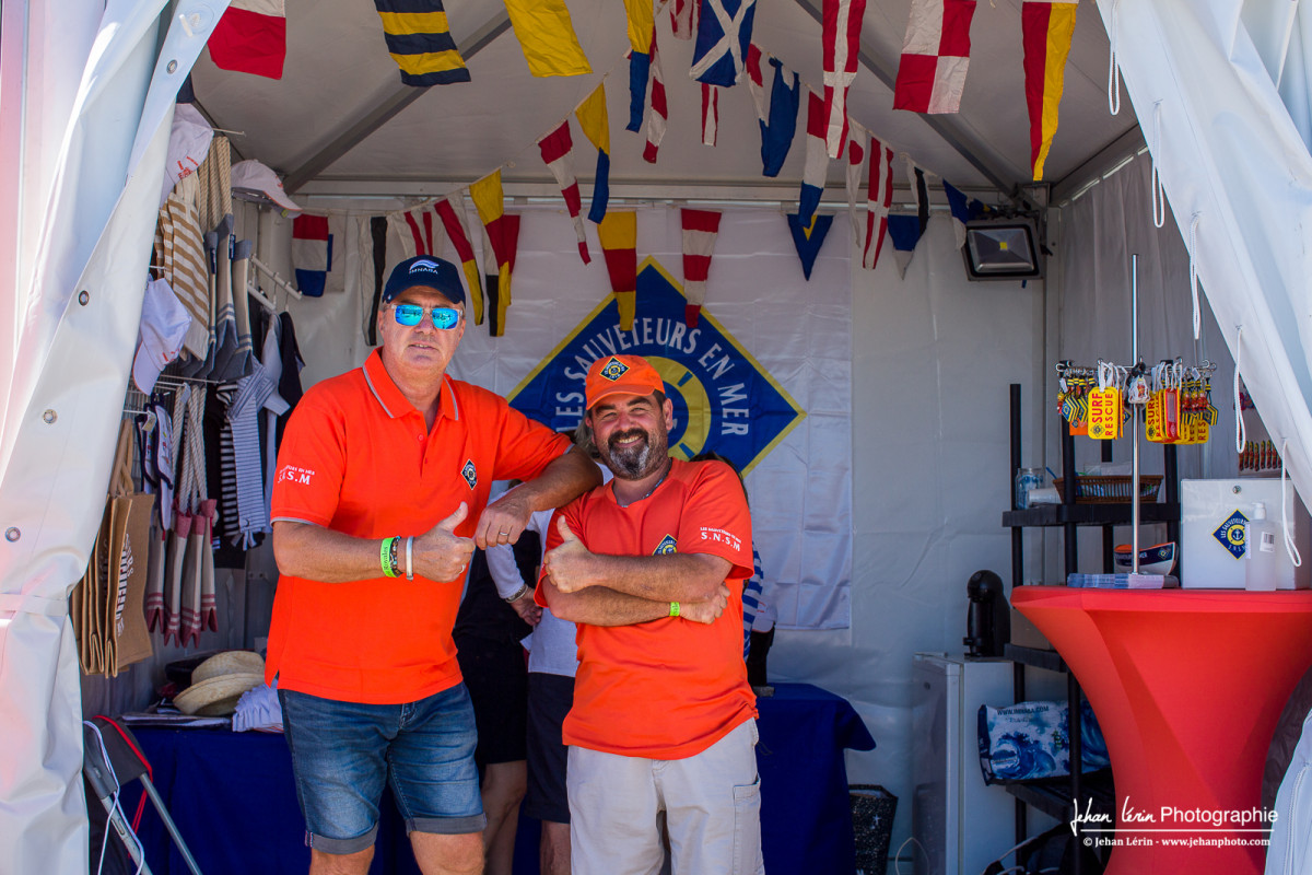 L'équipe de la SNSM aux Régates Royales 2021