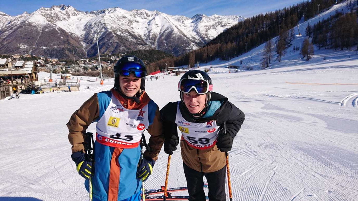 Niclas et Frederic Flandorffer au Ski-voile 2023