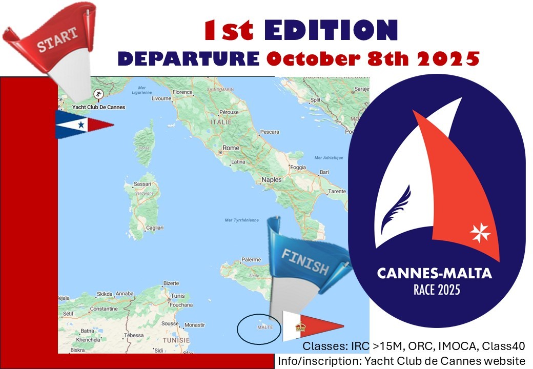 Cannes-Malta Race Oct.2025