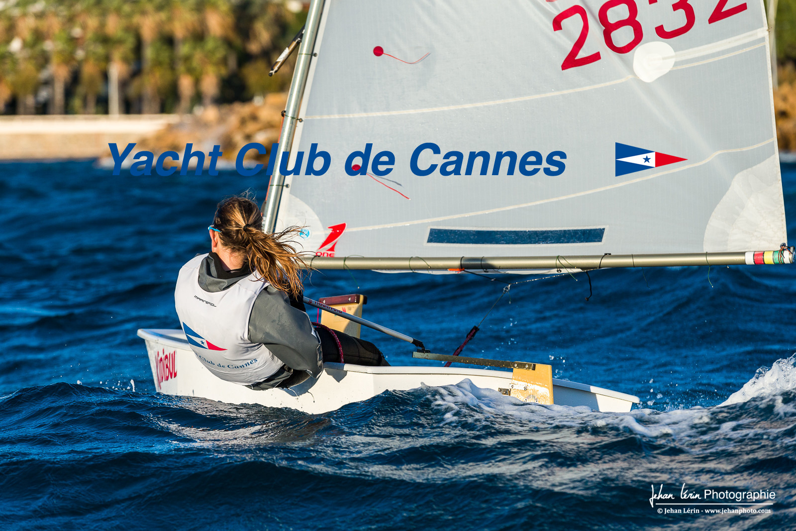 Entrainement dans la brise en Optimist Compétition