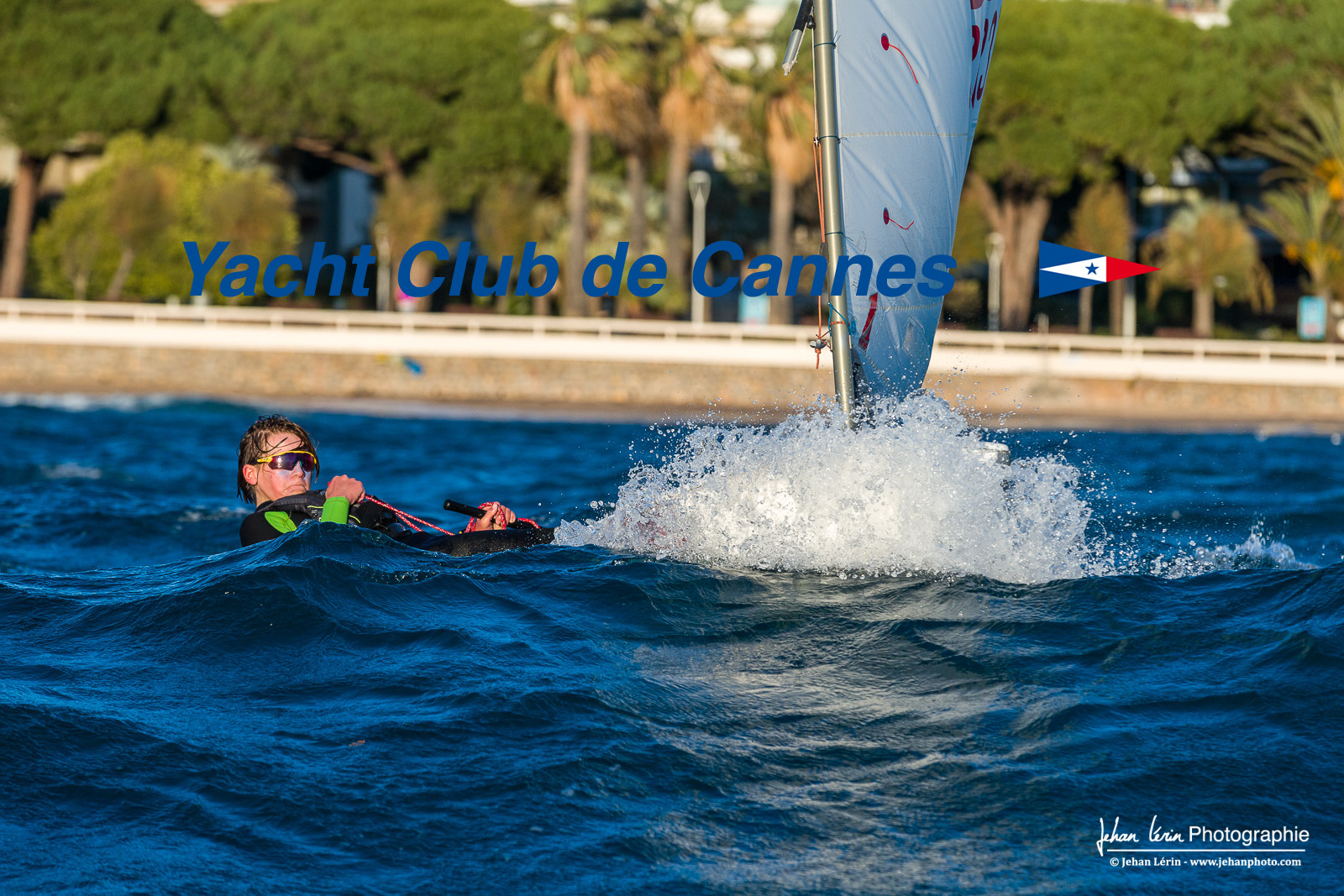 Entrainement dans la brise en Optimist Compétition